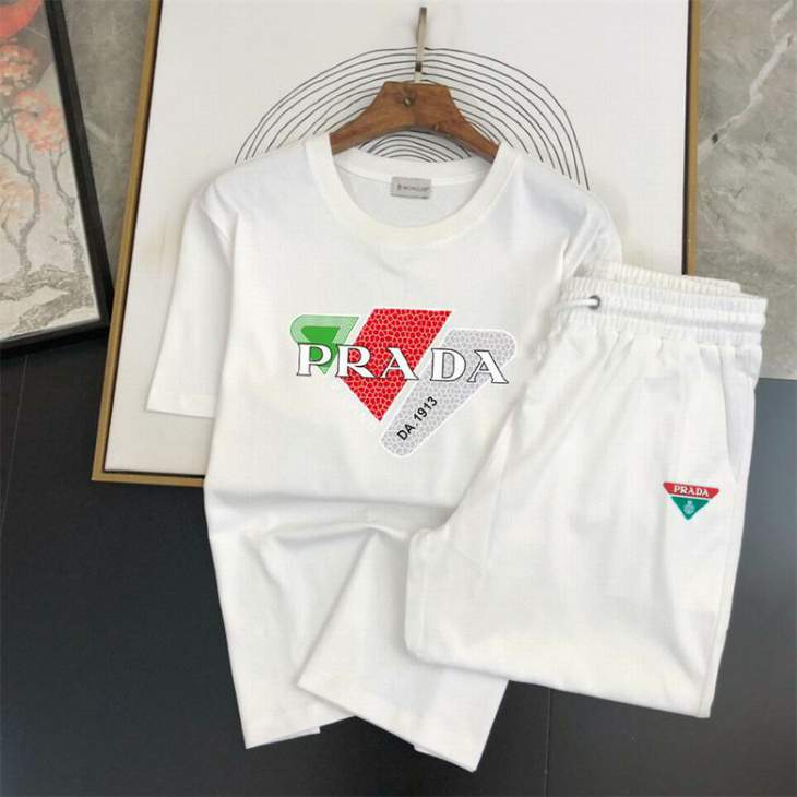 Picture of Prada Shirt Pant Suits _SKUPradaM-5XL12yn6624484